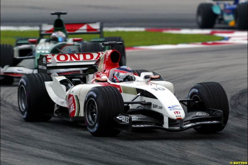 The Malaysian Grand Prix. Sepang, Kuala Lumpur, Malaysia. March 21st, 2004.