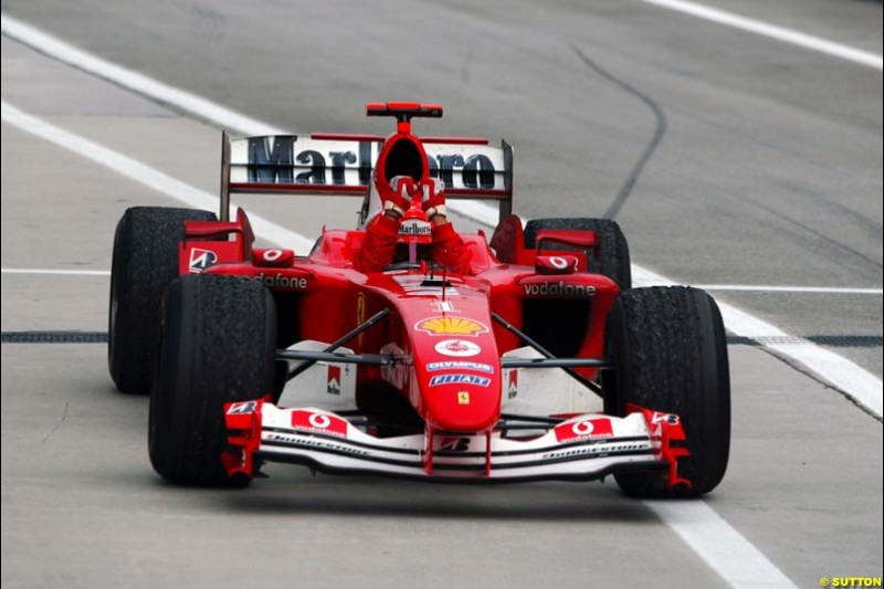 The Malaysian Grand Prix. Sepang, Kuala Lumpur, Malaysia. March 21st, 2004.