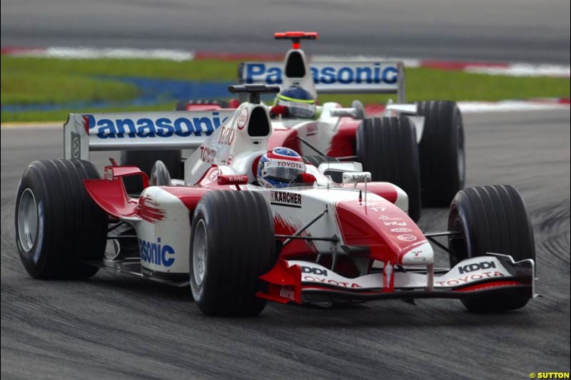 The Malaysian Grand Prix. Sepang, Kuala Lumpur, Malaysia. March 21st, 2004.