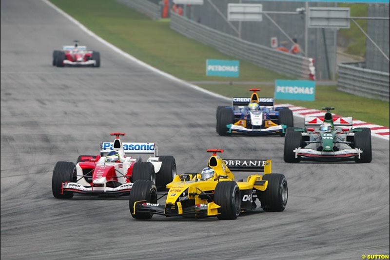 The Malaysian Grand Prix. Sepang, Kuala Lumpur, Malaysia. March 21st, 2004.
