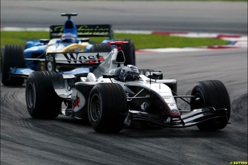 The Malaysian Grand Prix. Sepang, Kuala Lumpur, Malaysia. March 21st, 2004.