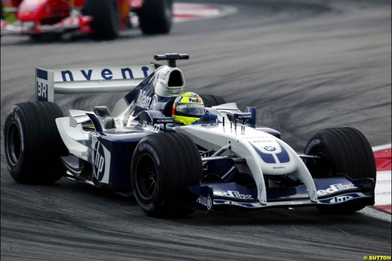 The Malaysian Grand Prix. Sepang, Kuala Lumpur, Malaysia. March 21st, 2004.