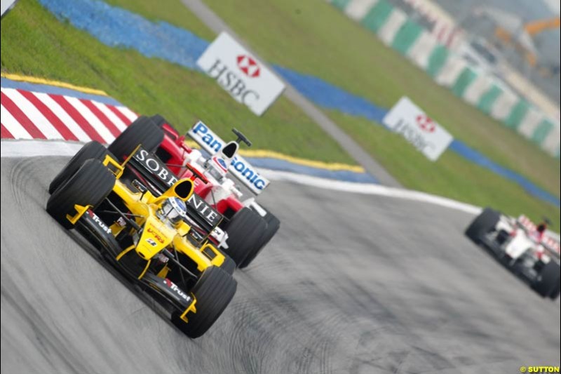 The Malaysian Grand Prix. Sepang, Kuala Lumpur, Malaysia. March 21st, 2004.