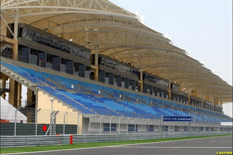 Bahrain Grand Prix, Bahrain International Circuit. April 1st, 2004.