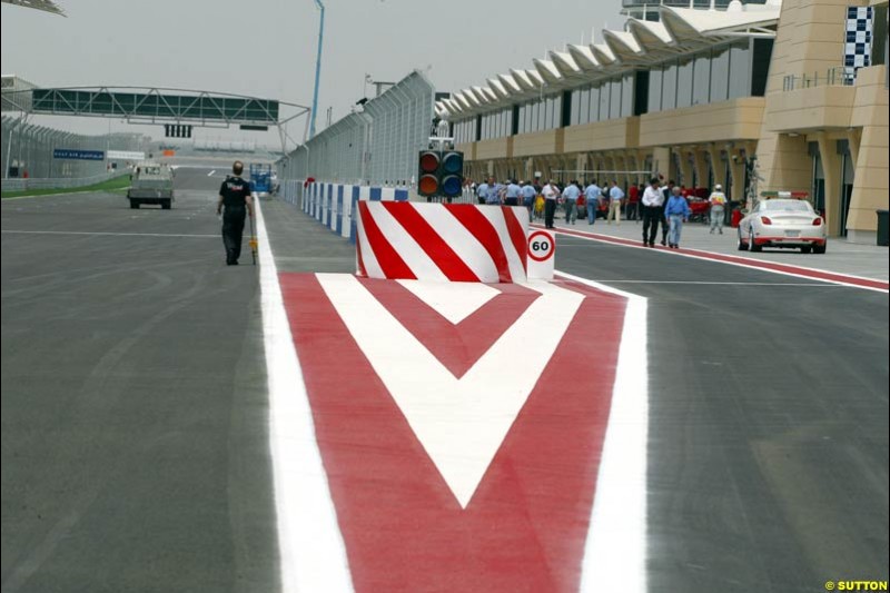 Bahrain Grand Prix, Bahrain International Circuit. April 1st, 2004.