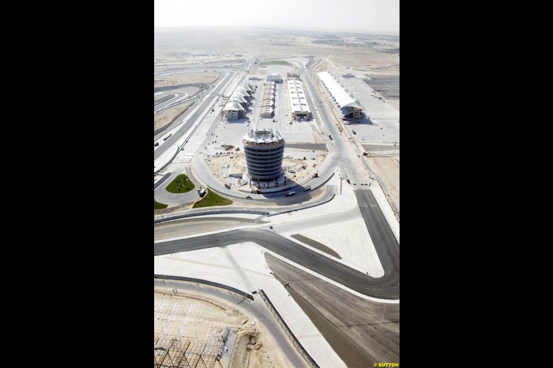 The Bahrain International Circuit, Sakhir, Bahrain. March 17th, 2004.