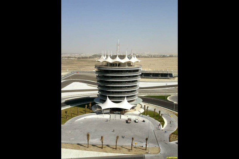 The Bahrain International Circuit, Sakhir, Bahrain. March 17th, 2004.