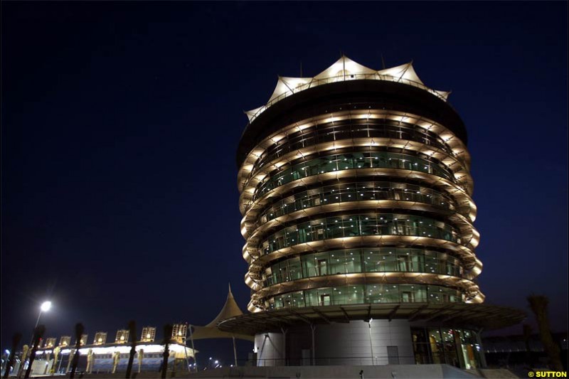 The Bahrain International Circuit, Sakhir, Bahrain. March 17th, 2004.