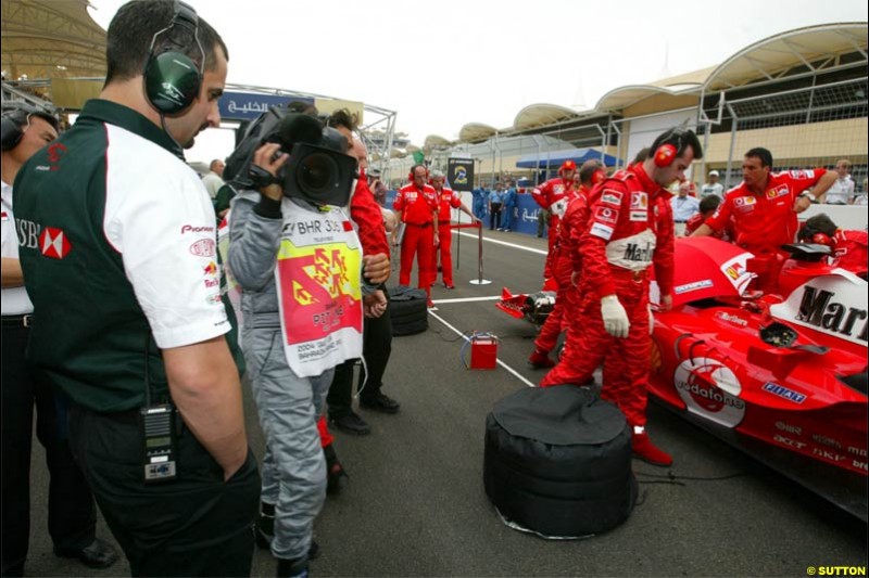 The Bahrain Grand Prix. Bahrain International Circuit, April 4th 2004.