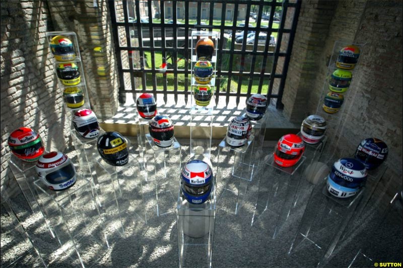 San Marino Grand Prix preparations at the Imola circuit. April 22nd, 2004.