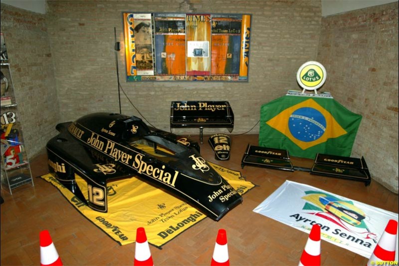 San Marino Grand Prix preparations at the Imola circuit. April 22nd, 2004.