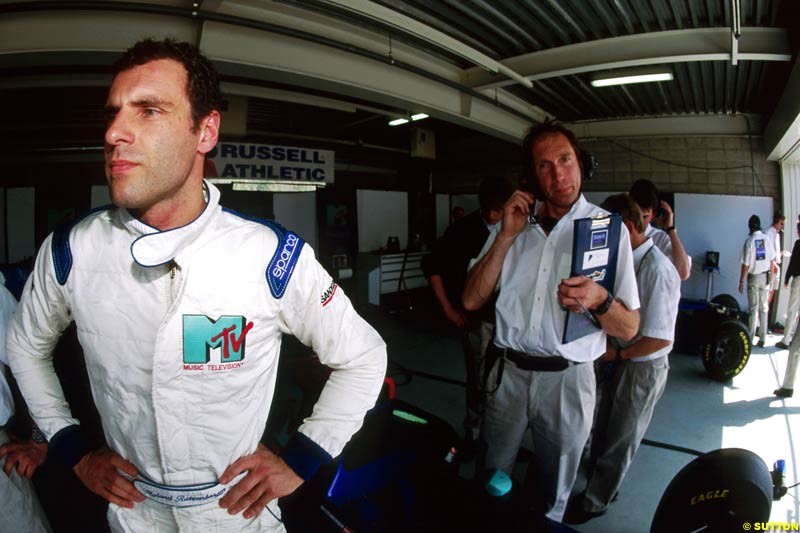 Remembering Roland Ratzenberger. Tragically killed during Qualifying for the San Marino Grand Prix, Imola, 1994. Photos part of the Keith Sutton Ratzenberger Collection.