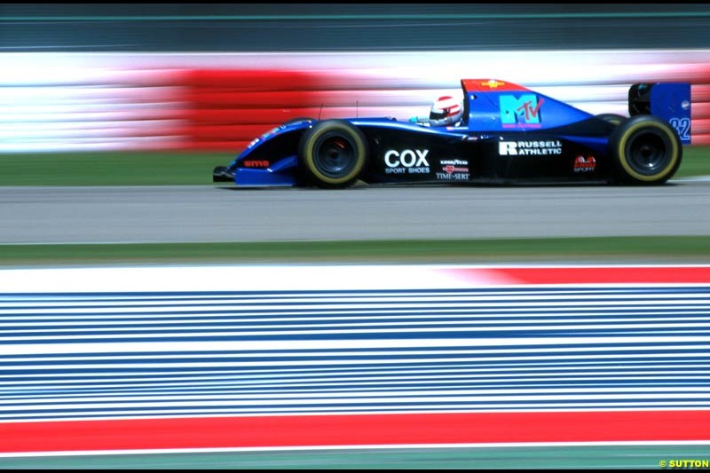 Remembering Roland Ratzenberger. Tragically killed during Qualifying for the San Marino Grand Prix, Imola, 1994. Photos part of the Keith Sutton Ratzenberger Collection.