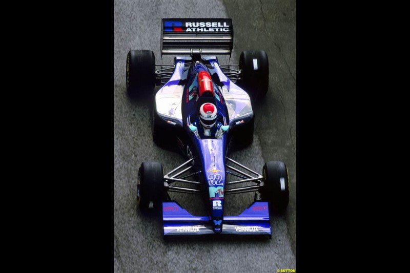 Remembering Roland Ratzenberger. Tragically killed during Qualifying for the San Marino Grand Prix, Imola, 1994. Photos part of the Keith Sutton Ratzenberger Collection.