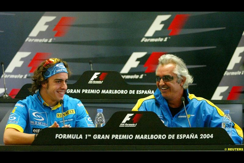  Spanish Grand Prix. Barcelona, Spain. Thursday, May 6th 2004.