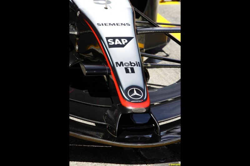 Mclaren-Mercedes, Spanish GP Preparations, May 6th, 2004.