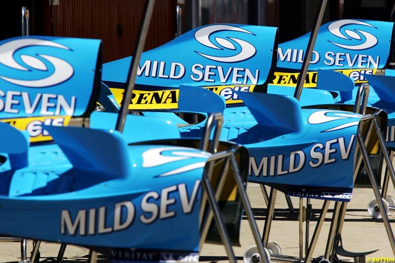 Spanish GP Preparations, May 6th, 2004.