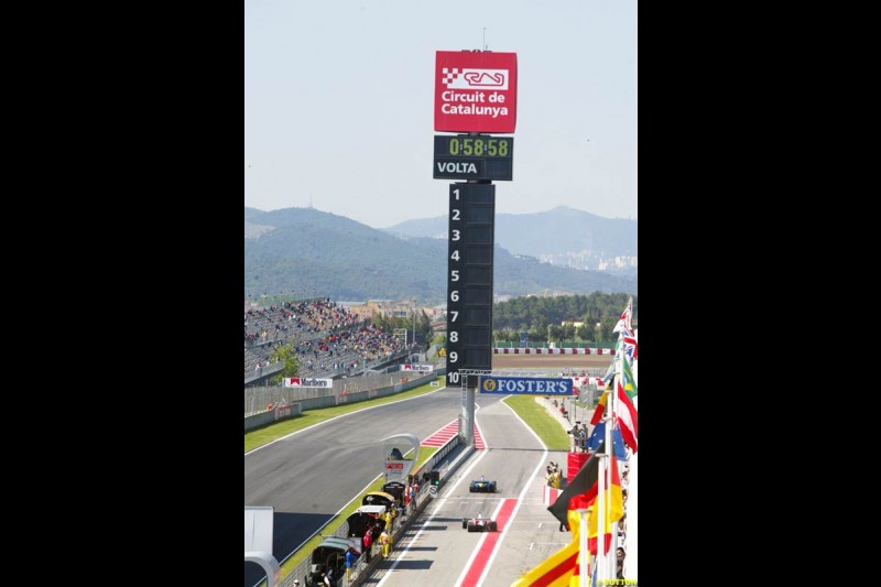 Spanish GP, Friday May 7th, 2004.