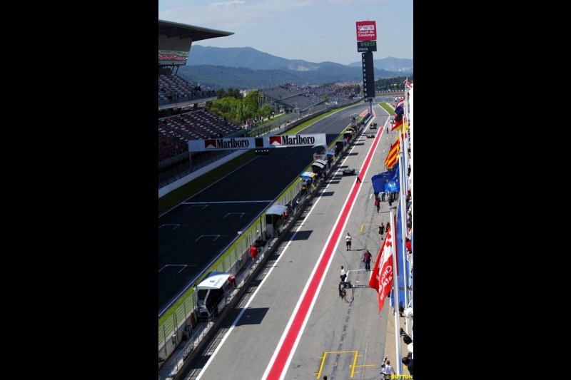Spanish GP, Friday May 7th, 2004.