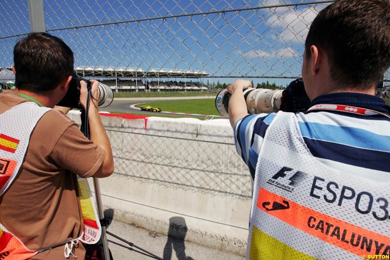  Spanish GP, Friday May 7th, 2004.