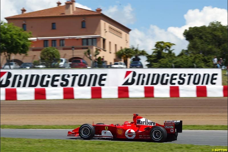 Spanish Grand Prix Saturday. Circuit de Catalunya. Barcelona, Spain. May 8th 2004.