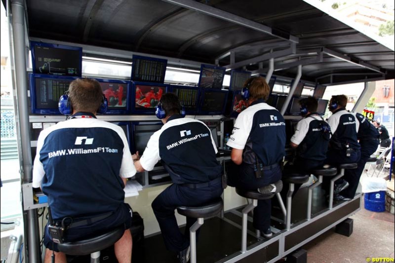 BMW-Williams, Monaco GP, Thursday May 20th, 2004.