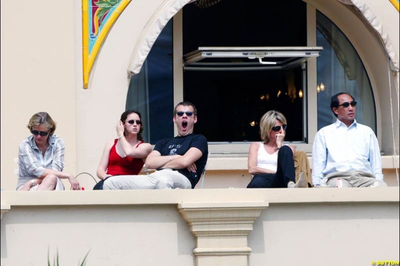 Monaco GP, Thursday May 20th, 2004.