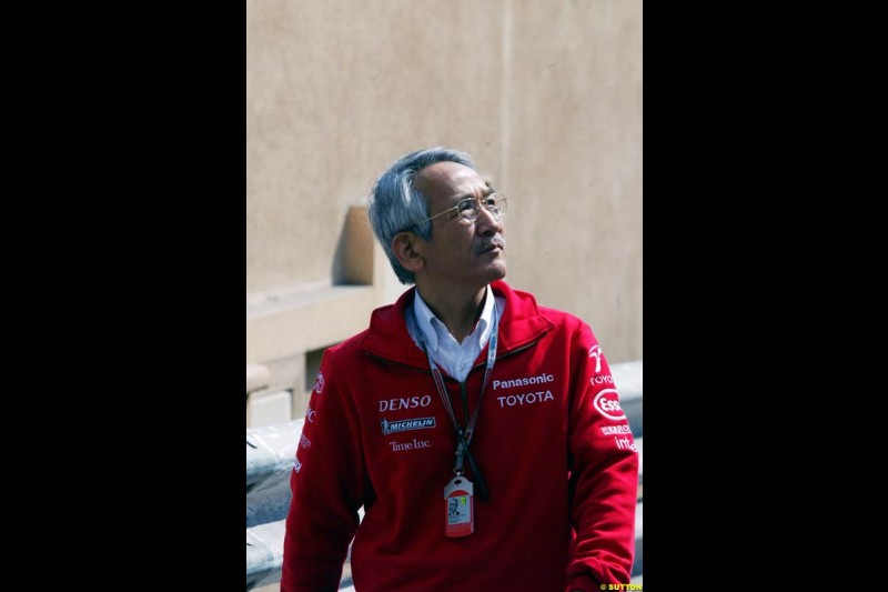 Tsutomu Tomita,  Monaco GP, Thursday May 20th, 2004.