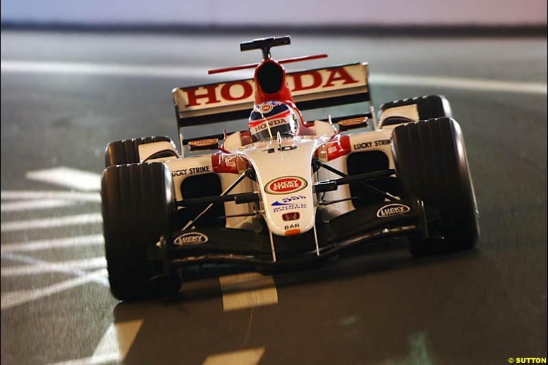 Takuma Sato, BAR-Honda, Monaco GP, Thursday May 20th, 2004.