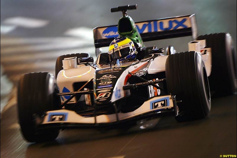 Zsolt Baumgartner, Minardi-Cosworth, Monaco GP, Thursday May 20th, 2004.