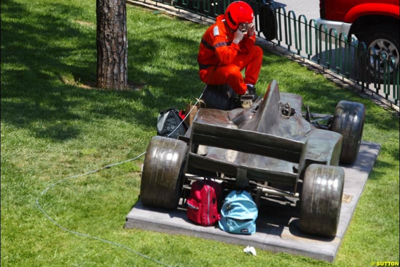 Monaco GP, Saturday May 22nd, 2004.