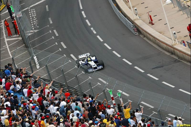 Ralf Schumacher, BMW-Williams,  Monaco GP, Saturday May 22nd, 2004.