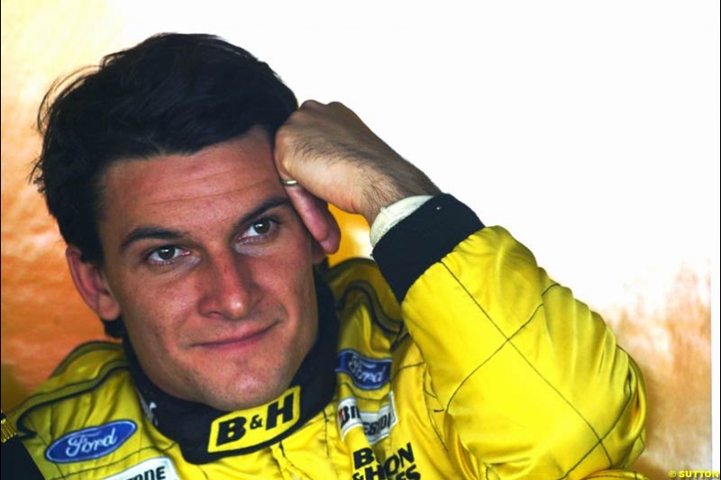 Giorgio Pantano, Monaco GP, Saturday May 22nd, 2004.