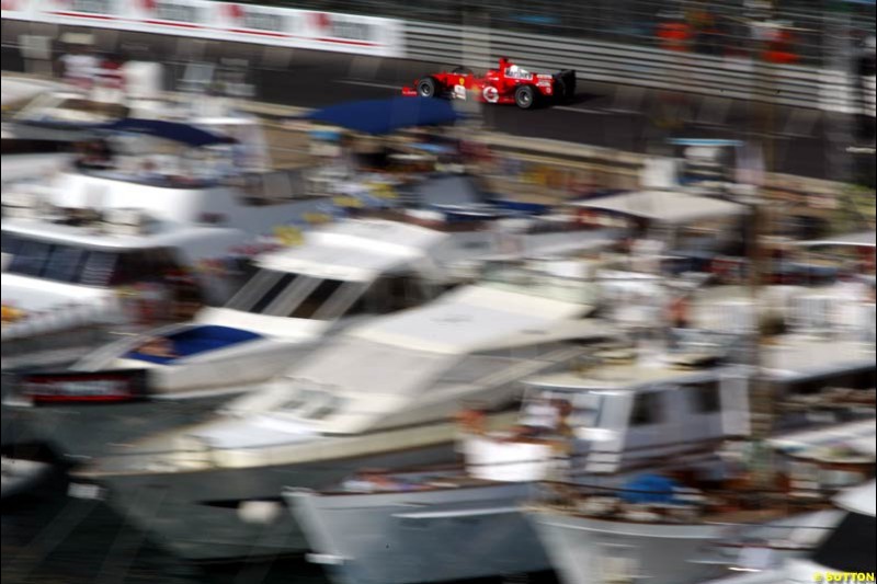 Michael Schumacher, Ferrari, Monaco GP, Saturday May 22nd, 2004.