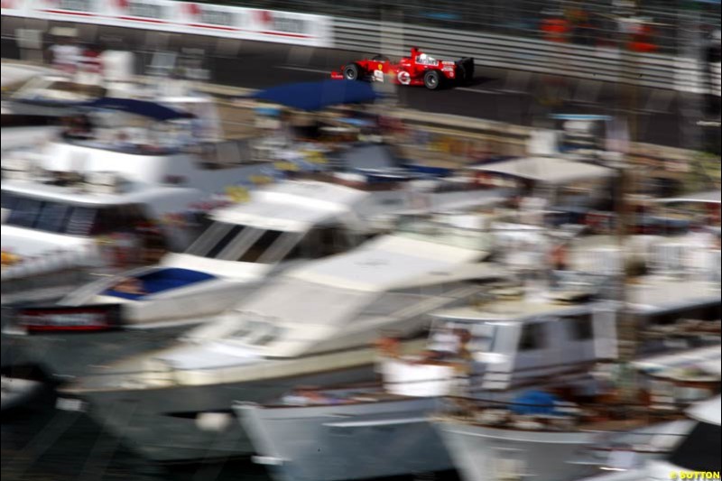 Michael Schumacher, Ferrari,  Monaco GP, Saturday May 22nd, 2004.