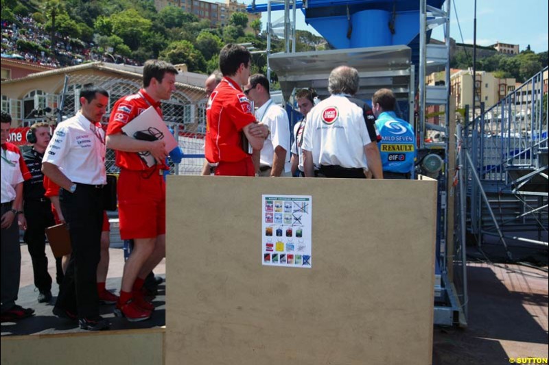 Monaco GP, Saturday May 22nd, 2004.