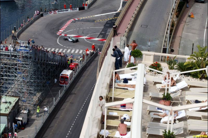 Minardi-Cosworth,  Monaco GP, Saturday May 22nd, 2004.