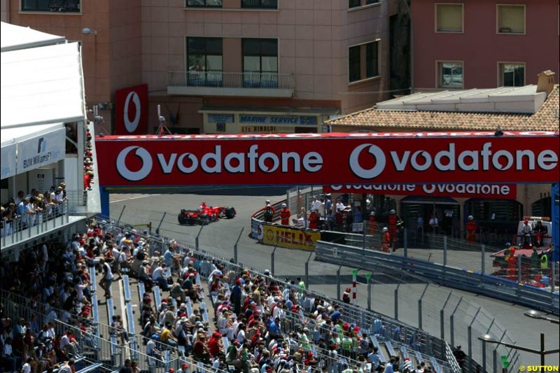 Ferrari, Monaco GP, Saturday May 22nd, 2004.