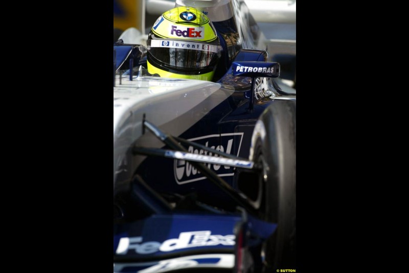 Ralf Schumacher, BMW-Williams, Monaco GP, Saturday May 22nd, 2004.