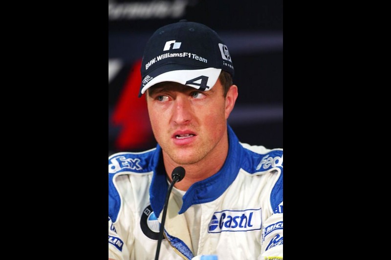 Ralf Schumacher, BMW-Williams, Monaco GP, Saturday May 22nd, 2004.