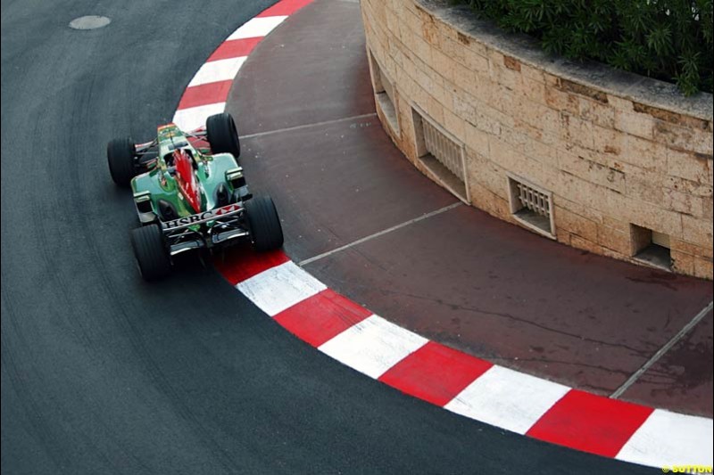 Christian Klien, Jaguar,  Monaco GP, Saturday May 22nd, 2004.