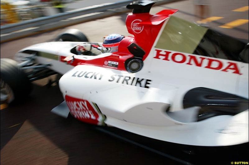 Monaco Grand Prix, Saturday 22nd May, 2004.