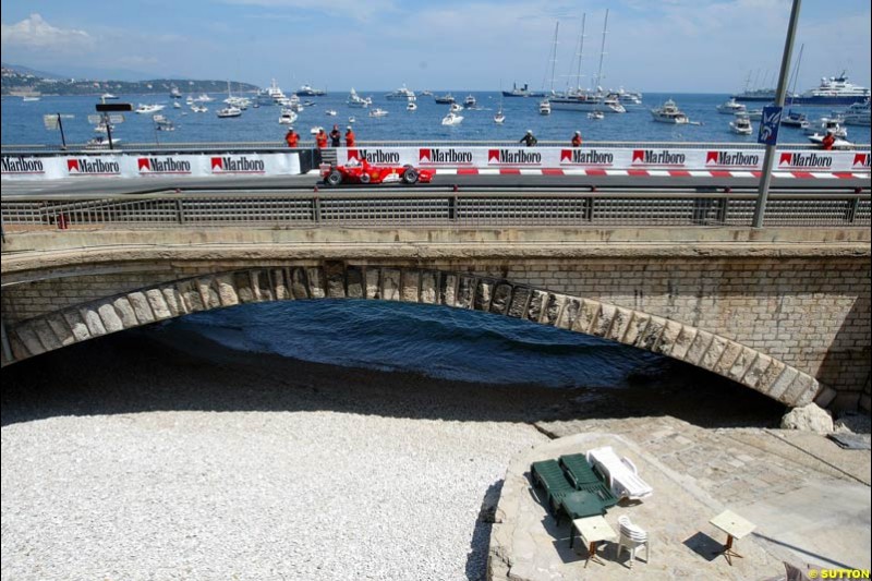 Monaco Grand Prix, Sunday, 23rd May, 2004.