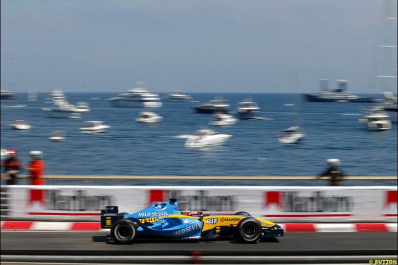 Monaco Grand Prix, Sunday, 23rd May, 2004.