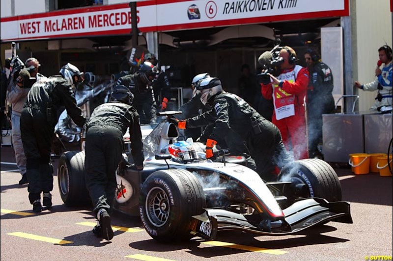 Monaco Grand Prix, Sunday, 23rd May, 2004.