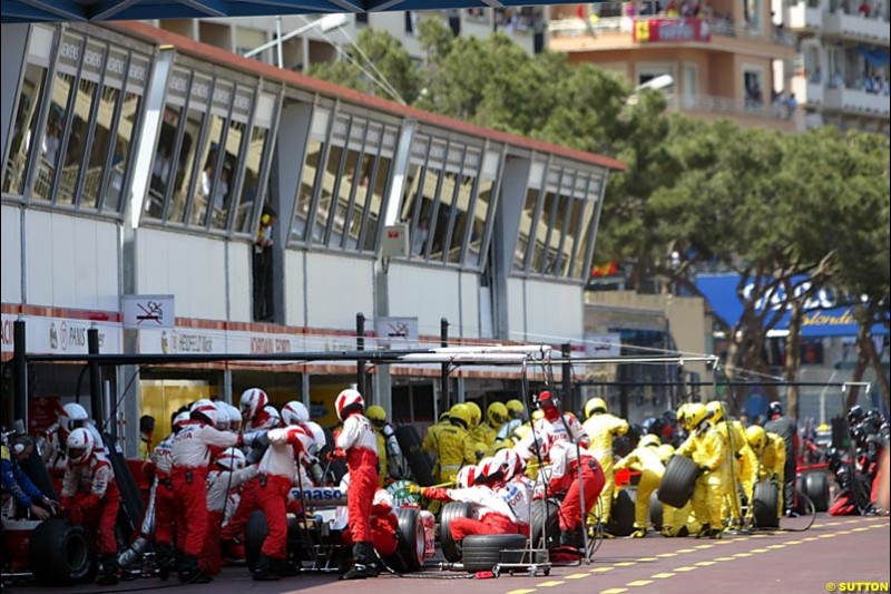 Monaco Grand Prix, Sunday, 23rd May, 2004. 