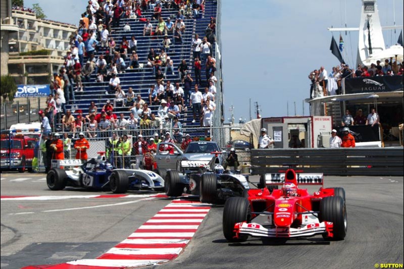 Monaco Grand Prix, Sunday, 23rd May, 2004.