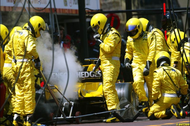 Monaco Grand Prix, Sunday, 23rd May, 2004.