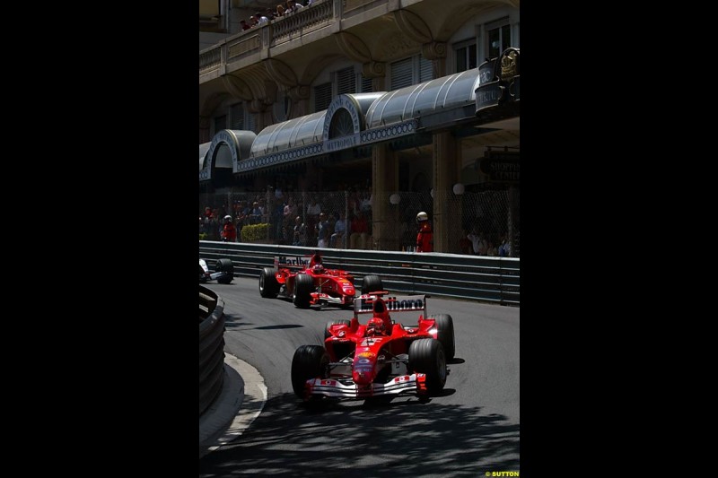 Monaco Grand Prix, Sunday, 23rd May, 2004. 