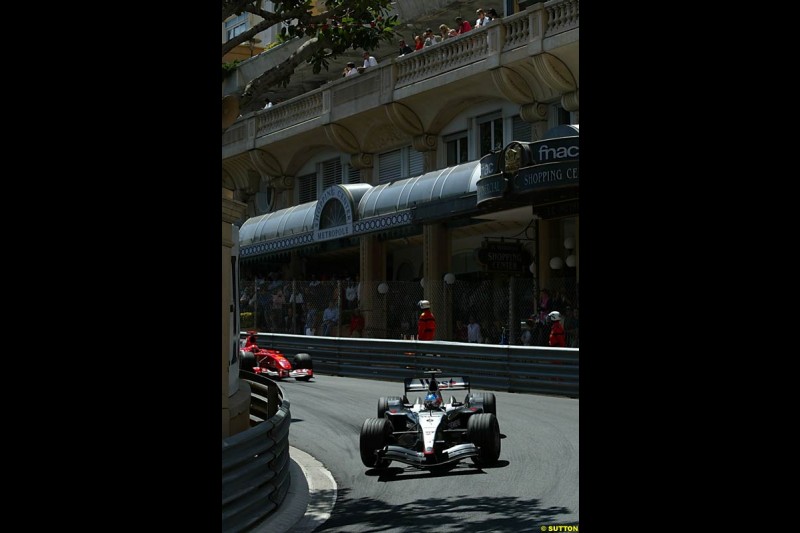 Monaco Grand Prix, Sunday, 23rd May, 2004.